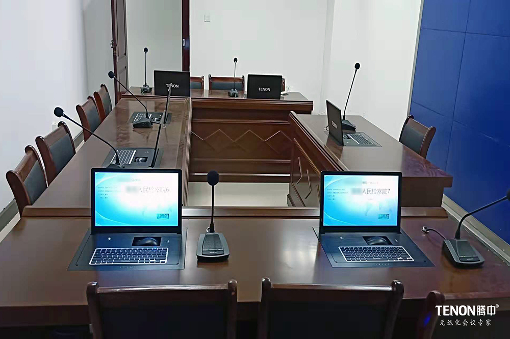 安徽某检察院（液晶翻转一体机、桌面式单元）